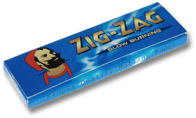 Papel Zig-Zag Azul